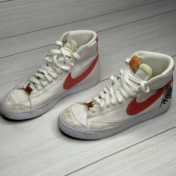 Nike Blazer Mid 77 Sneakers SE Botanical‎ Catechul Cork Casual Shoes Size 7 - Picture 12 of 12